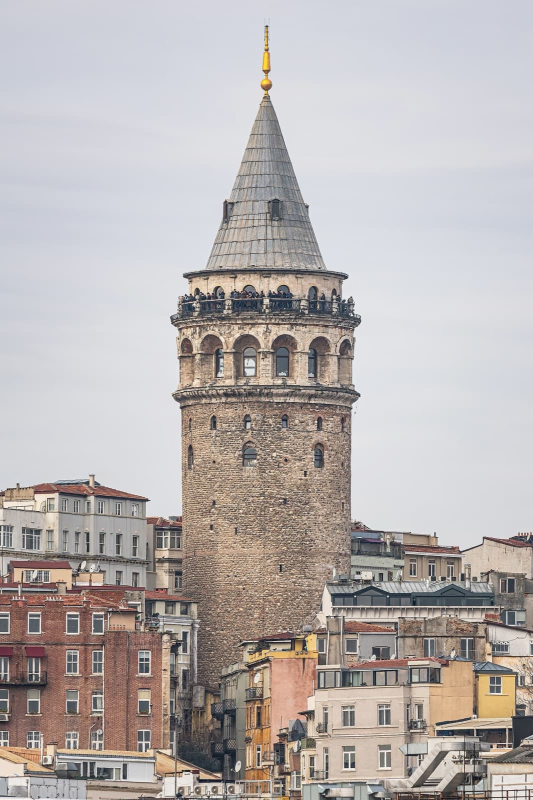 Galata Tower above the Golden Horn — the city Tufan grew up guiding, now leads TourThese from